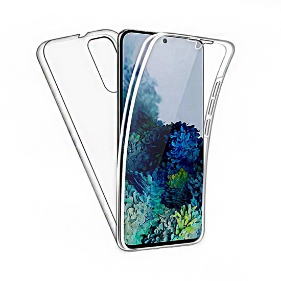 Funda de Silicona 360º para Samsung Galaxy S20 Plus Transparente